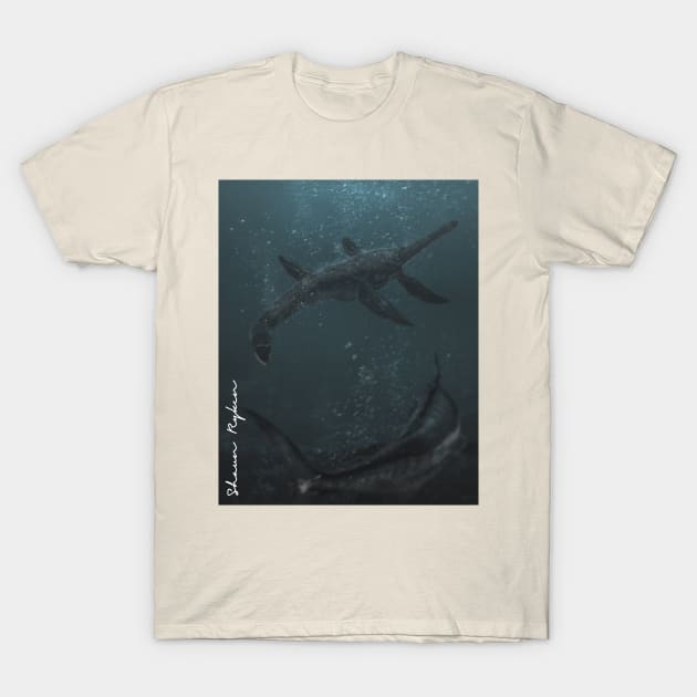 Underwater Monster T-Shirt by ShaunRyken